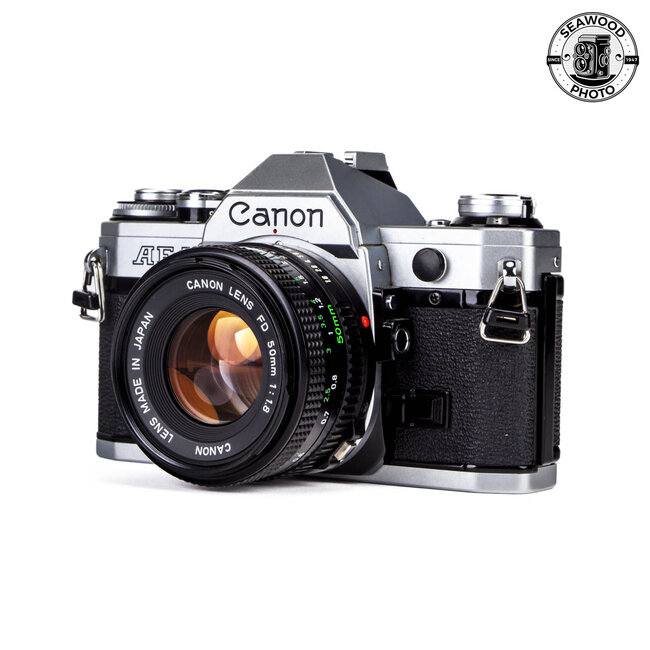 Canon AE-1 w/50mm f/1.8 FD EXCELLENT