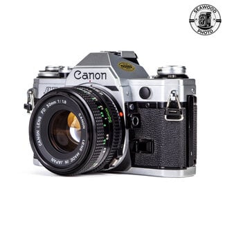 Canon Canon AE-1 w/ FD 50mm f/1.8 GOOD+