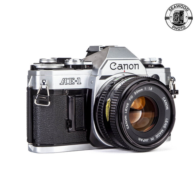 Canon AE-1 w/ FD 50mm f/1.8 GOOD+