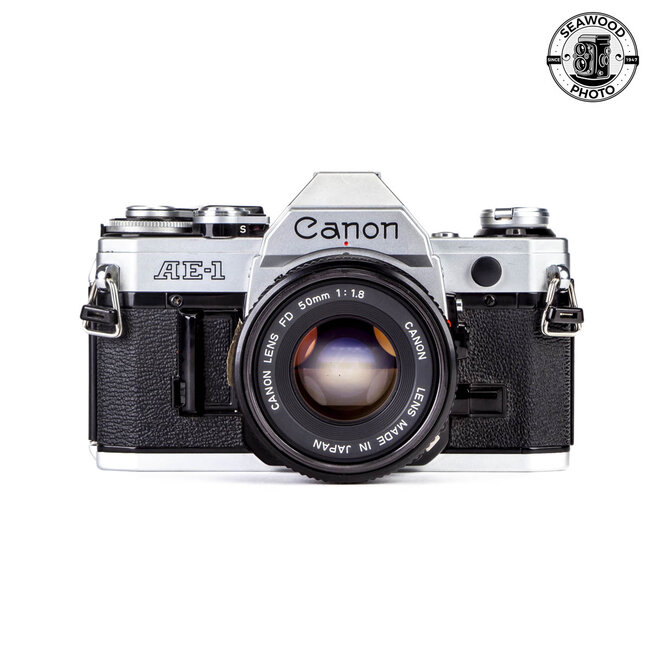 Canon AE-1 w/ FD 50mm f/1.8 GOOD+