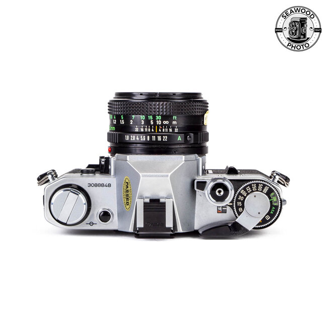 Canon AE-1 w/ FD 50mm f/1.8 GOOD+