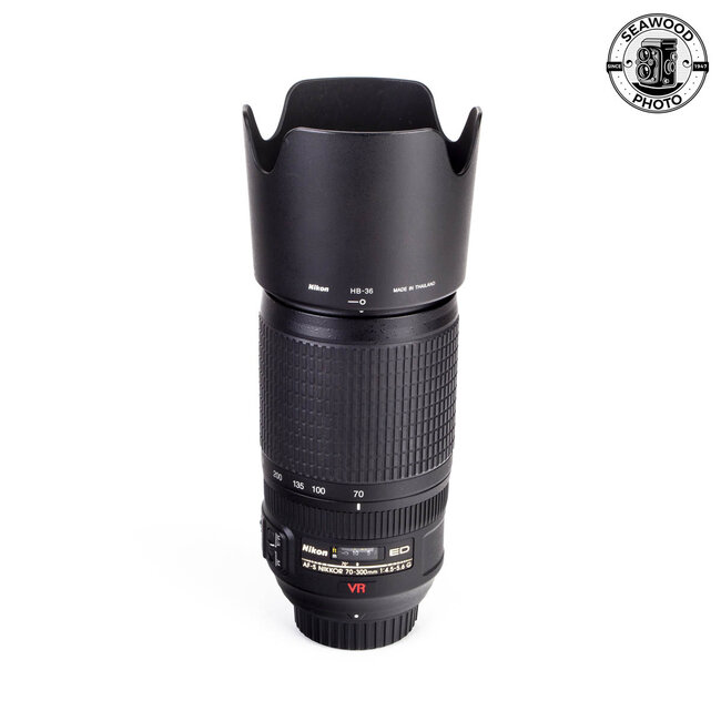Nikon ED AF-S Nikkor 70-300mm f/4.5-5.6 G VR GOOD+