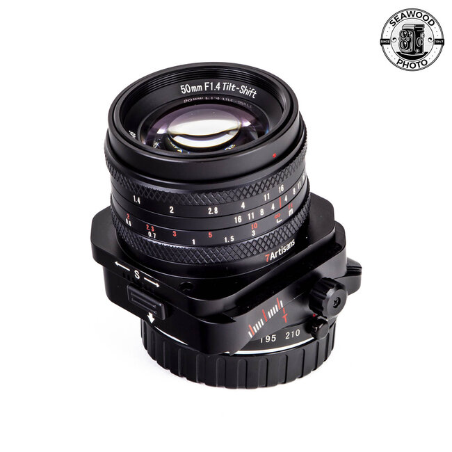 7Artisans 50mm f/1.4 Tilt and Shift Lens for Sony  E Mount  EXCELLENT