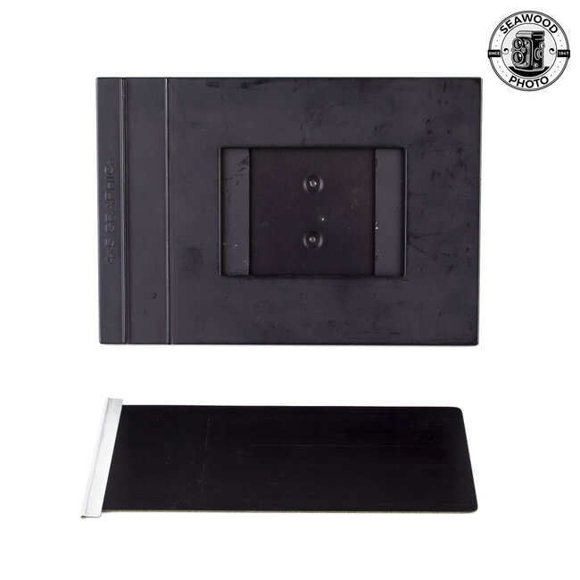 Graflex 22 120 Back for 4x5 Cameras;  6x6 Format EXCELLENT