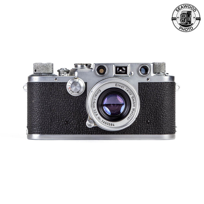 Leica IIIf (1951) with Leitz 50mm f/2.8 Collapsible Elmar EXCELLENT