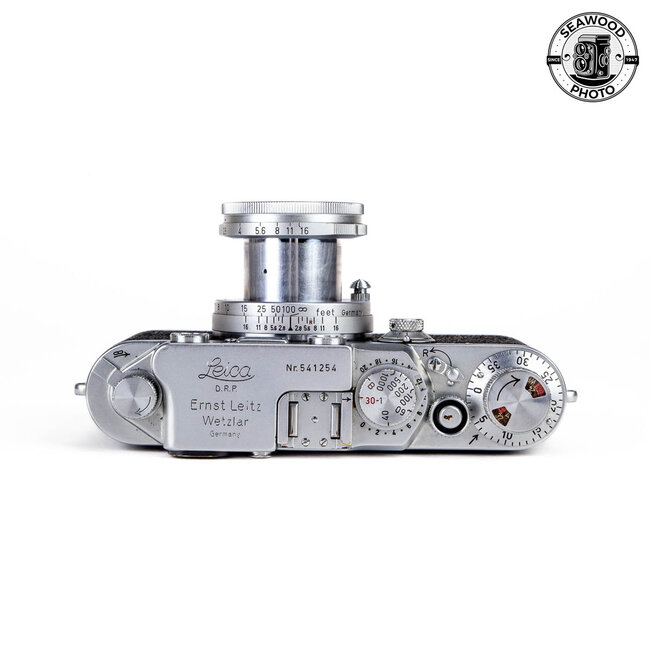 Leica IIIf (1951) with Leitz 50mm f/2.8 Collapsible Elmar EXCELLENT
