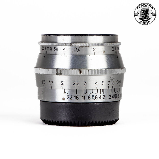 Jupiter-8 50mm f/2 Silver lens in Leica Thread Mount GOOD+