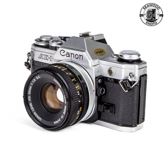 Canon AE-1 w/50mm f/1.8 GOOD+