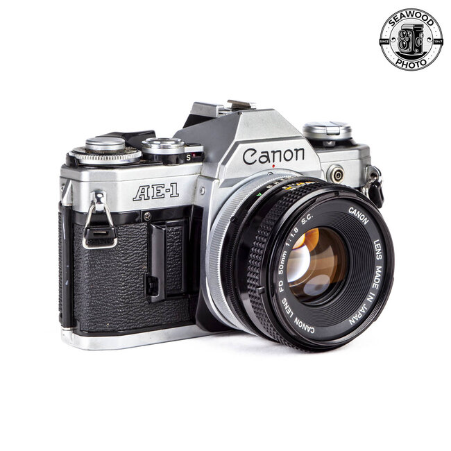 Canon AE-1 w/50mm f/1.8 GOOD+