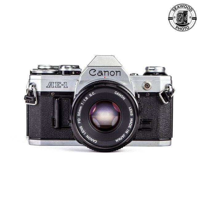 Canon AE-1 w/50mm f/1.8 GOOD+