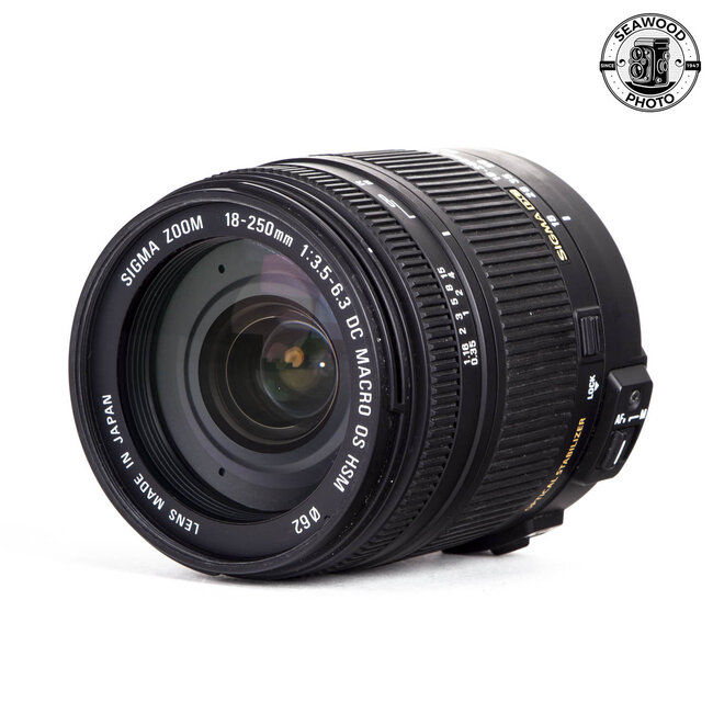 Sigma 18-250mm f/3.5-6.3 DC Macro OS HSM Nikon F GOOD+