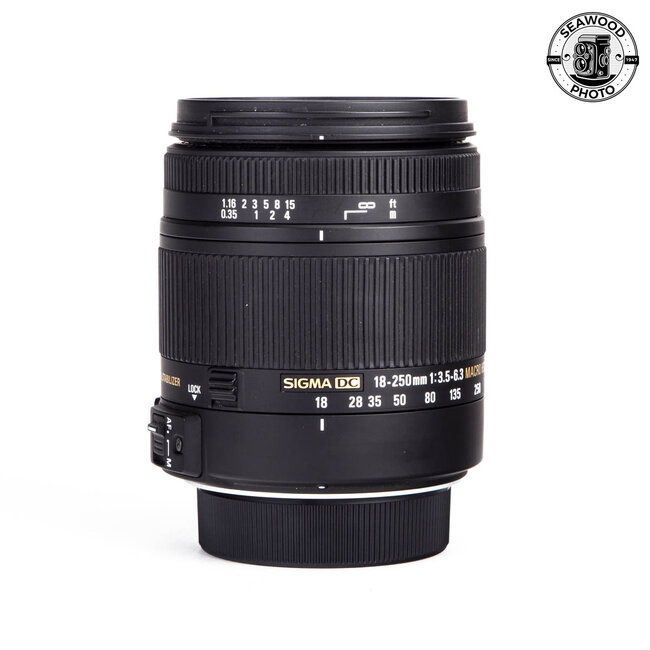Sigma 18-250mm f/3.5-6.3 DC Macro OS HSM Nikon F GOOD+