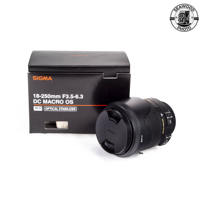 Sigma 18-250mm f/3.5-6.3 DC Macro OS HSM Nikon F GOOD+