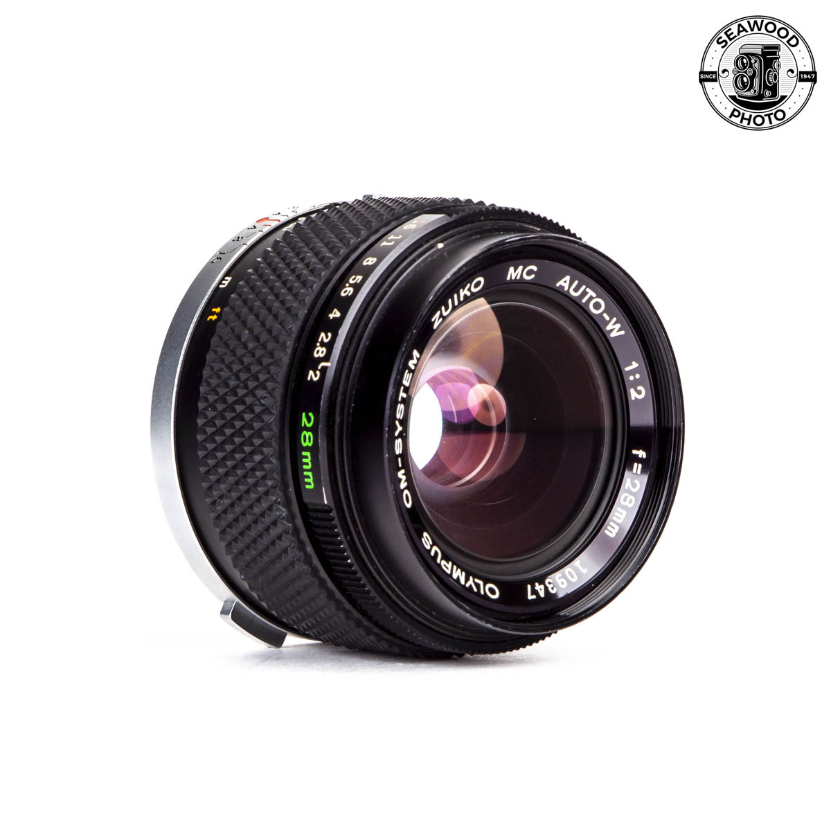 Olympus OM 28mm f2 GOOD+ - Seawood Photo