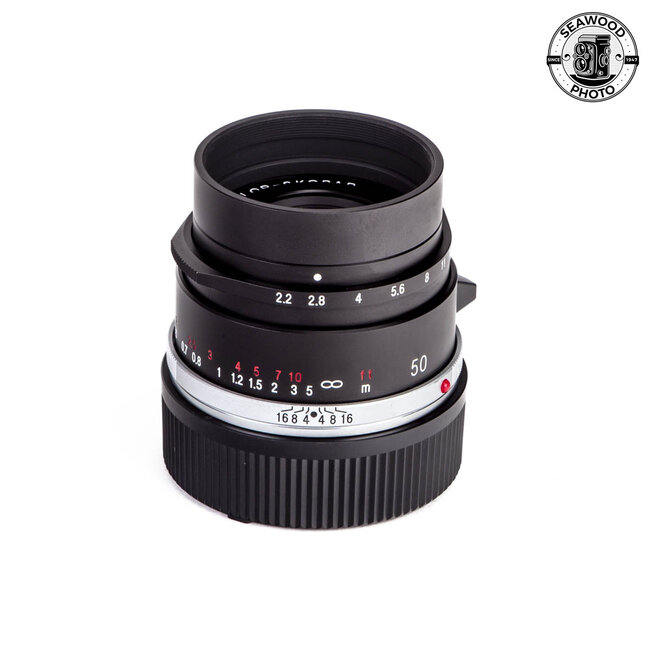 Voigtlander Color-Skopar 50mm f/2.2 M Mount EXCELLENT