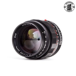 Leica Leica Summilux - M 50mm f1.4 11688 Limited Black Chrome Like New