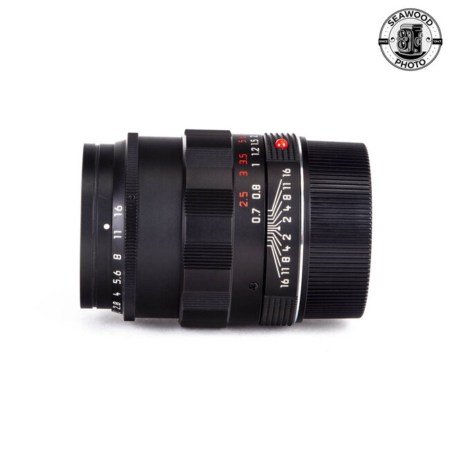 Leica Summilux - M 50mm f1.4 11688 Limited Black Chrome Like New