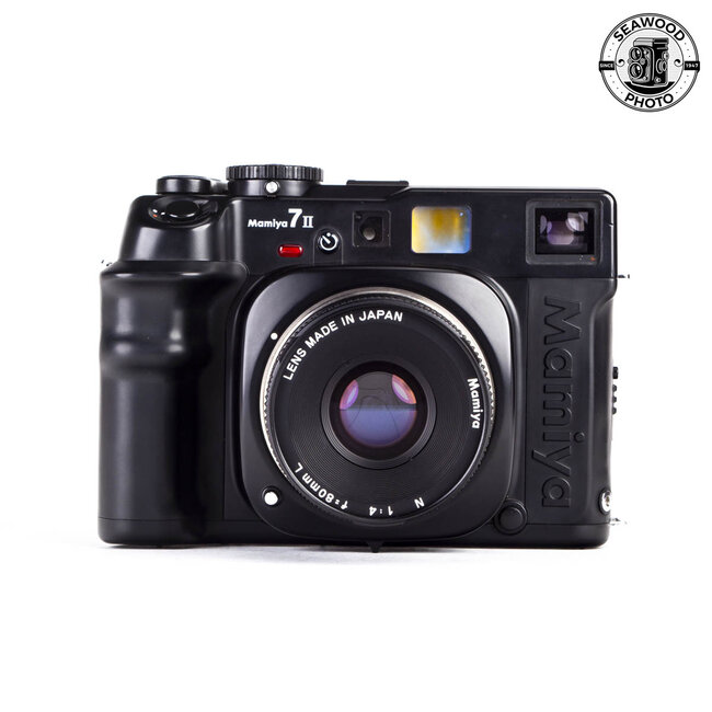Mamiya 7II Black w/ 80mm f/4 N L GOOD+