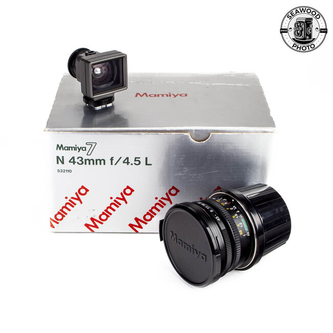 Mamiya 7 N 43mm f/4.5 L w/ Finder EXCELLENT