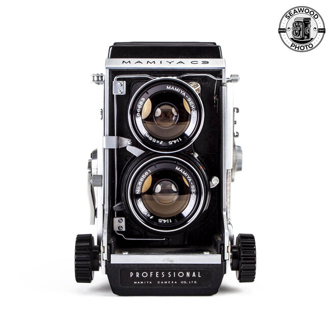 Mamiya C3 Professional w/55mm f4.5 GOOD+