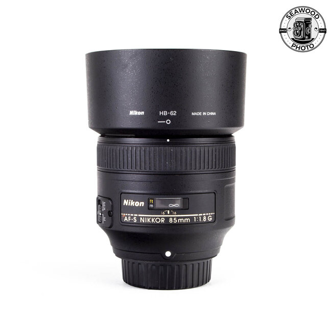 Nikon AF-S Nikkor 85mm f/1.8 G GOOD+