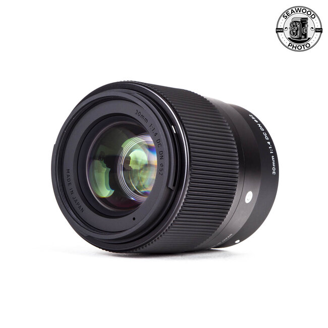 Sigma 30mm f/1.4 DC DN Contemporary Lens (Sony E) EXCELLENT
