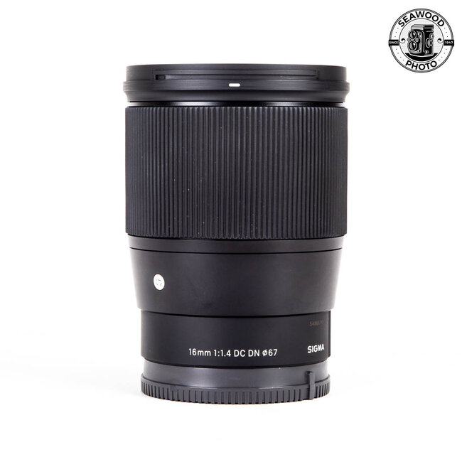 Sigma 16mm f/1.4 DC DN Contemporary Lens (Sony E) GOOD+