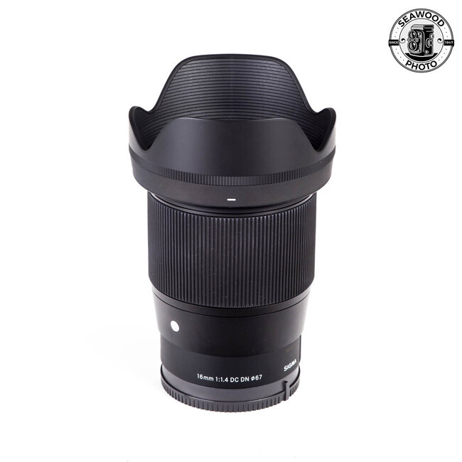 Sigma 16mm f/1.4 DC DN Contemporary Lens (Sony E) GOOD+