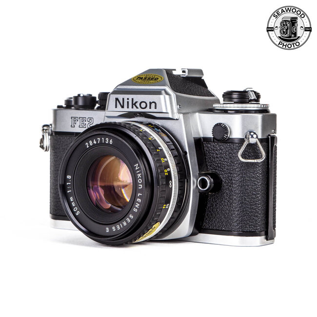 Nikon FE2 w/ 50mm f/1.8 Series E GOOD+