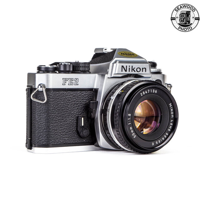Nikon FE2 w/ 50mm f/1.8 Series E GOOD+