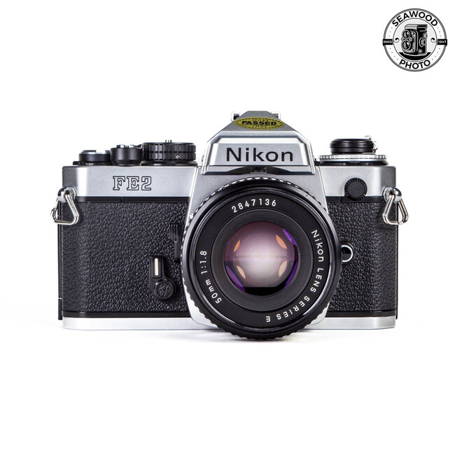 Nikon FE2 w/ 50mm f/1.8 Series E GOOD+