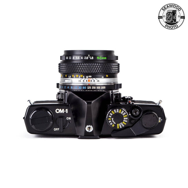 Olympus OM-1 w/ Zuiko Auto-S 50mm f/1.8 EXCELLENT