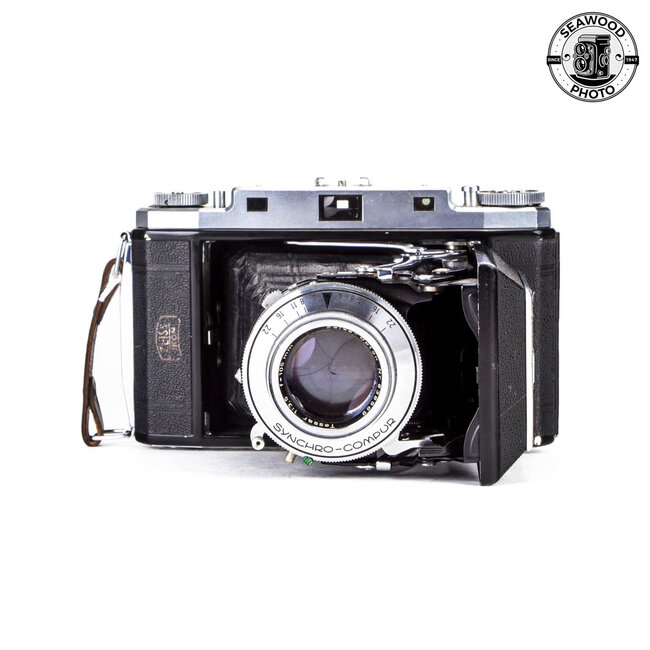 Zeiss Ikon Mess Ikonta 524/2  6x9 with Opton-Tessar T 105/3.5  GOOD