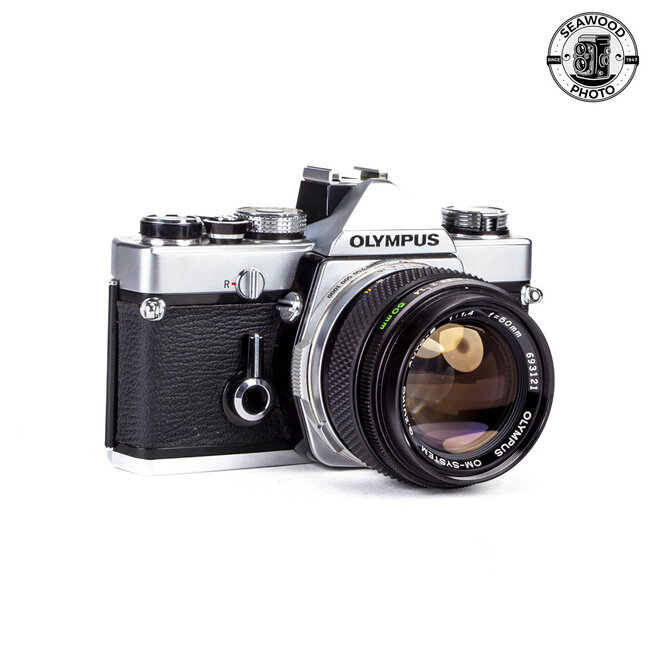 Olympus OM-1 w/ Zuiko Auto-S 50mm f/1.4 GOOD+