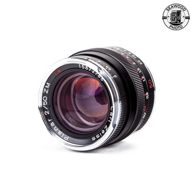 Zeiss ZM 50mm f/2 Planar T* in Leica M Mount EXCELLENT