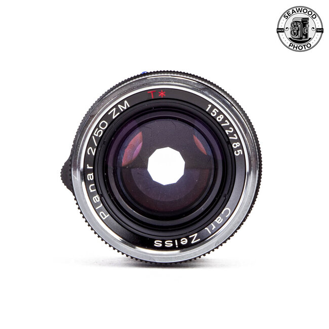Zeiss ZM 50mm f/2 Planar T* in Leica M Mount EXCELLENT