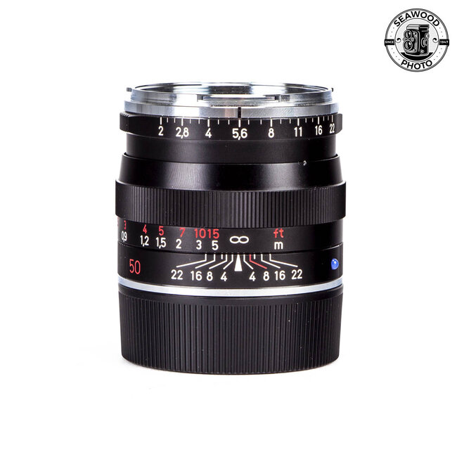 Zeiss ZM 50mm f/2 Planar T* in Leica M Mount EXCELLENT