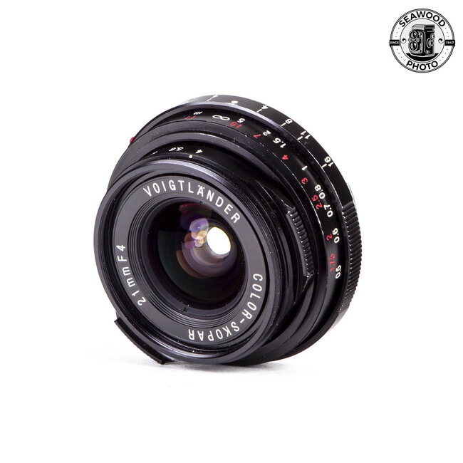 Voigtlander 21mm f/4 Color-Skopar for in Leica M39 Mount GOOD+