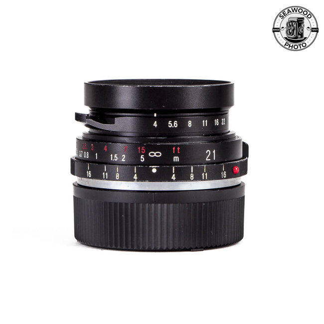 Voigtlander 21mm f/4 Color-Skopar for in Leica M39 Mount GOOD+