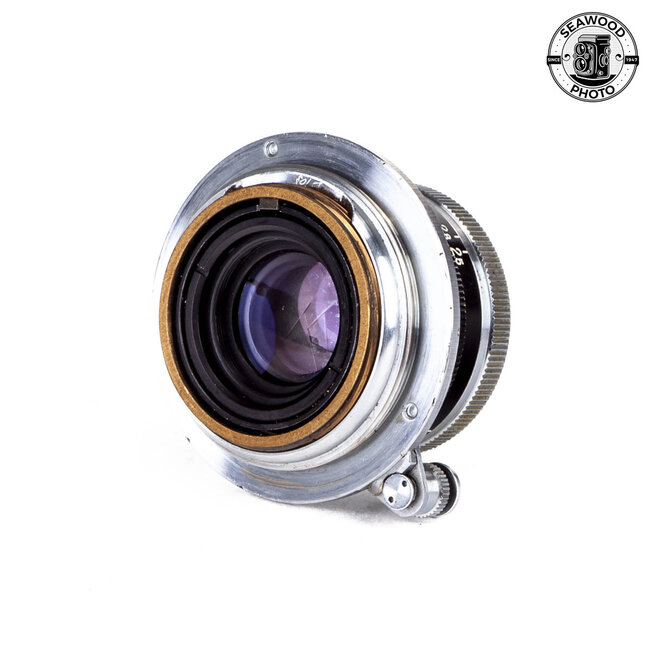 Nikon W-Nikkor 35mm f/2.5 Black Belt  Lens in Leica M39 Mount EXCELLENT