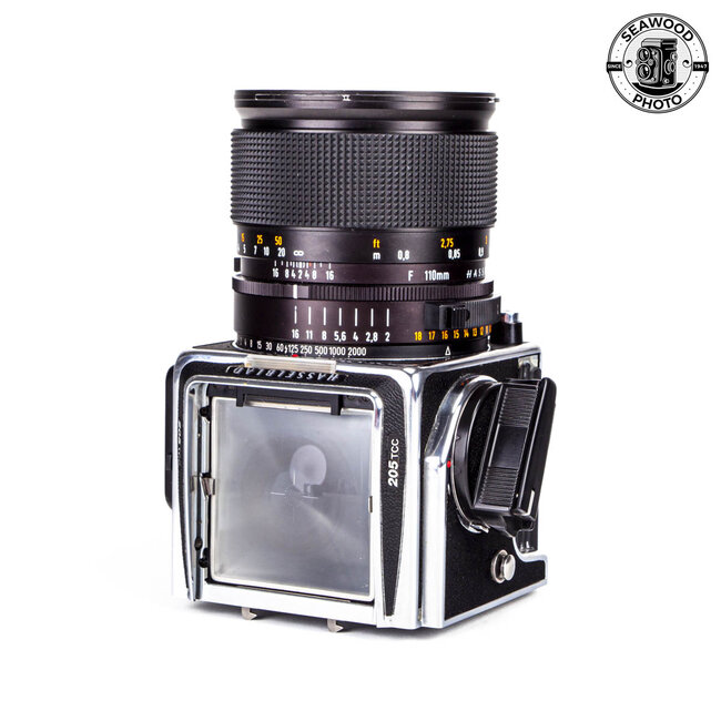 Hasselblad 205TCC w/110mm f2 Planar GOOD+