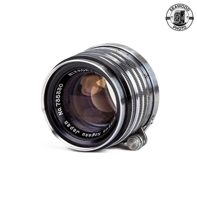 Nikon Nikkor-H.C 50mm f/2 in Leica M39 Mount GOOD+