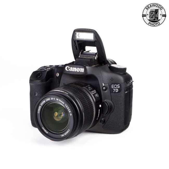 Canon EOS 7D 18MP w/ EF-S 18-55mm f/3.5-5.6 GOOD+