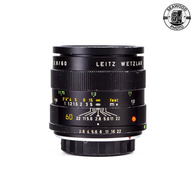 Leica 60mm f/2.8 Macro-Elmarit-R 3-Cam GOOD