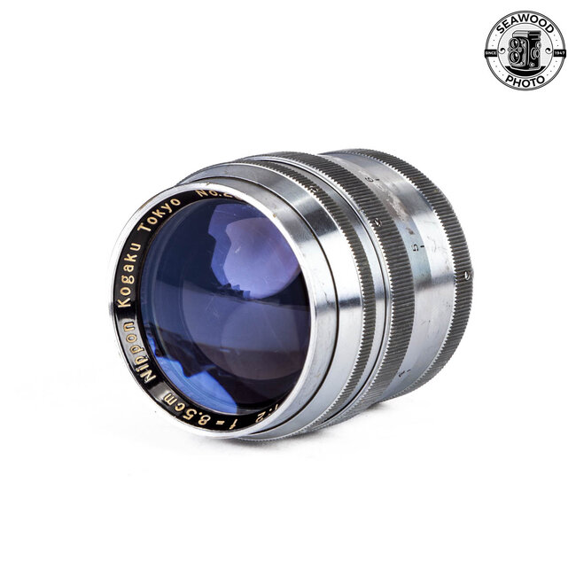 Nikon Nikkor-P.C 85mm f/2 in Leica M39 Mount GOOD