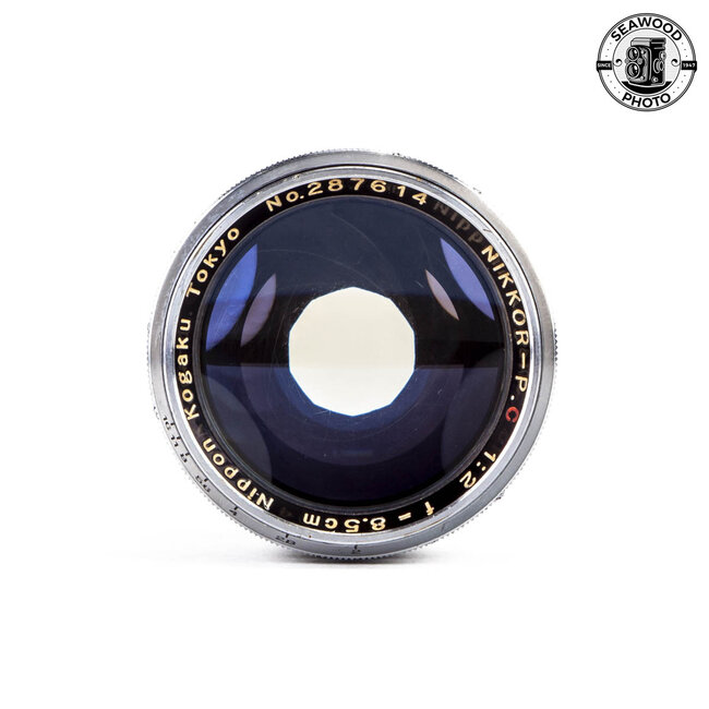 Nikon Nikkor-P.C 85mm f/2 in Leica M39 Mount GOOD