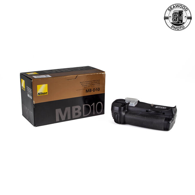 Nikon MB-D10 Multi Power Battery Pack W Holder & Case EXCELLENT
