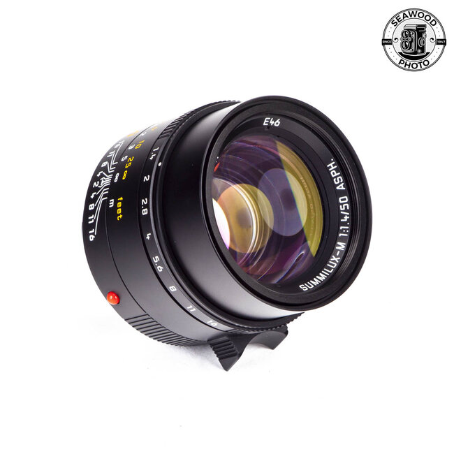 Leica Summilux - M 50mm f1.4 ASPH Black 11728 EXCELLENT