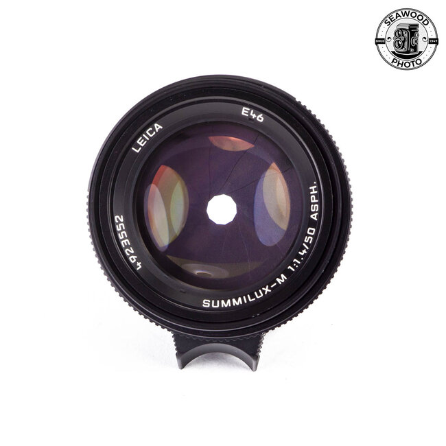 Leica Summilux - M 50mm f1.4 ASPH Black 11728 EXCELLENT