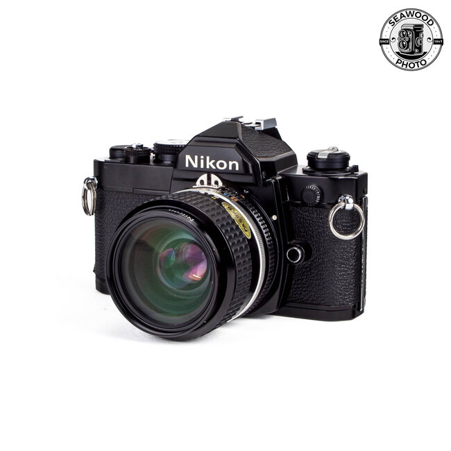 Nikon FM w/ Ai-S Nikkor 35mm f/2 AS-IS (READ)
